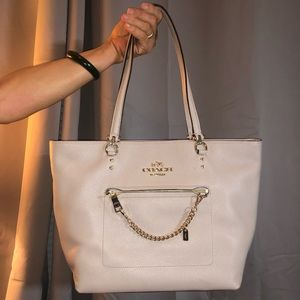 Coach Crossgrain Leather Tote